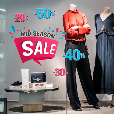 Nuveletta Mid season sale | Vetrofania
