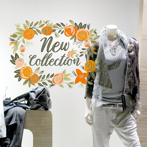 Floreale Nuova Collezione | Vetrofania