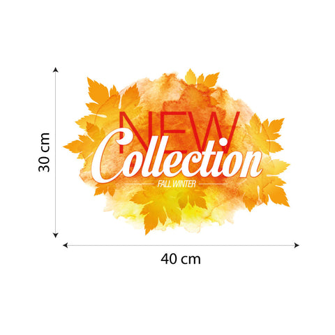 Nuova Collezione Autunnale | Vetrofania