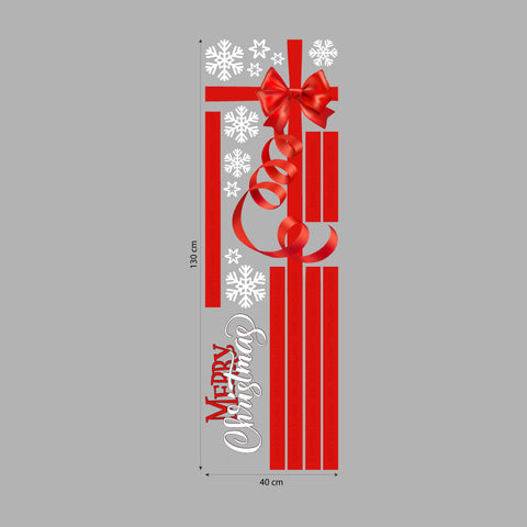 Merry christmas ribbon | Vetrofania