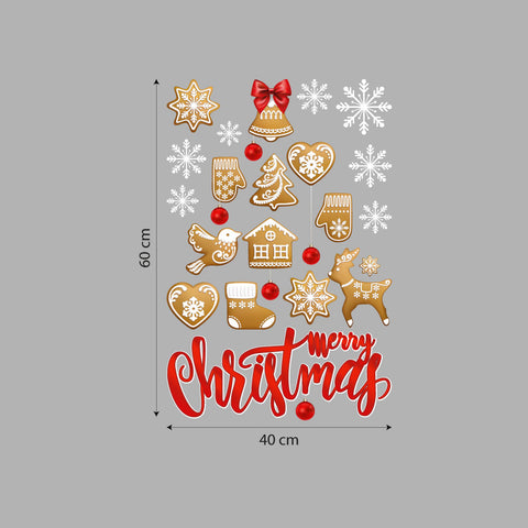 Albero di biscotti | Vetrofania