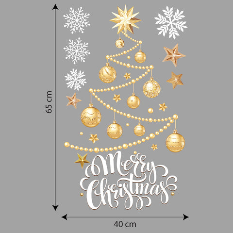 Christmas decorated | Vetrofania