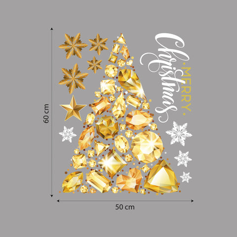 Albero brillante | Vetrofania