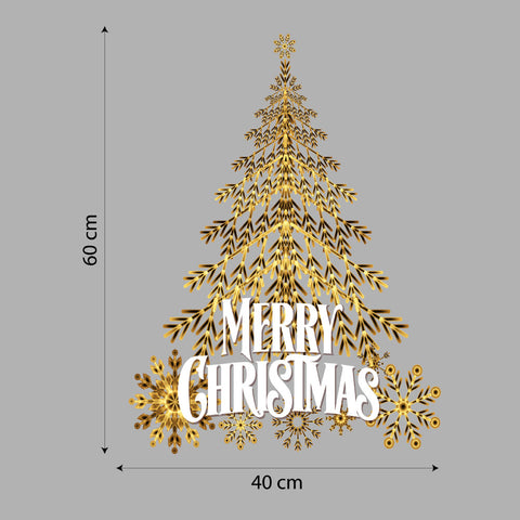 Albero dorato 2 | Vetrofania