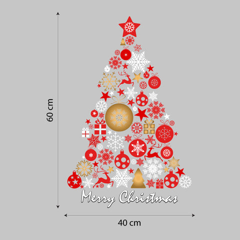 albero natalizio | Vetrofania