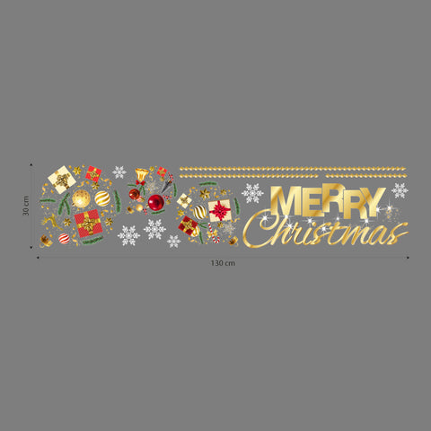 Palle merry christmas | Vetrofania