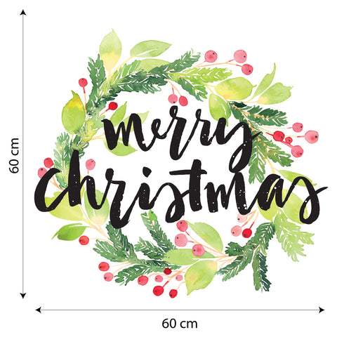 Vischio di Natale | Vetrofania