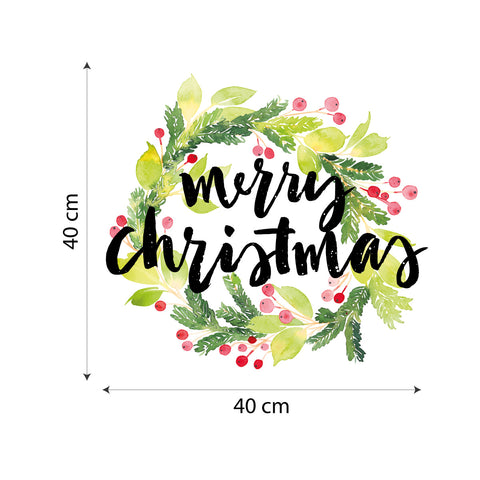 Vischio di Natale | Vetrofania