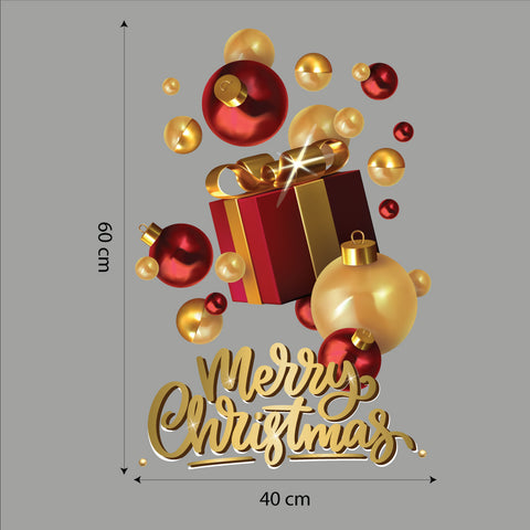 Gift Christmas rubino | Vetrofania
