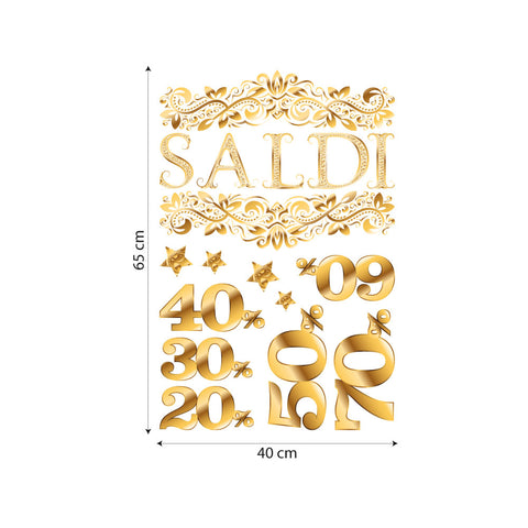 Saldi cornice | Vetrofania