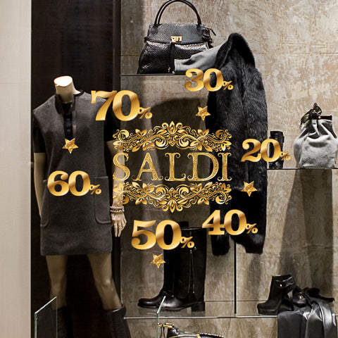 Saldi cornice | Vetrofania