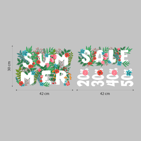 Jungle Summer Sale | Vetrofania