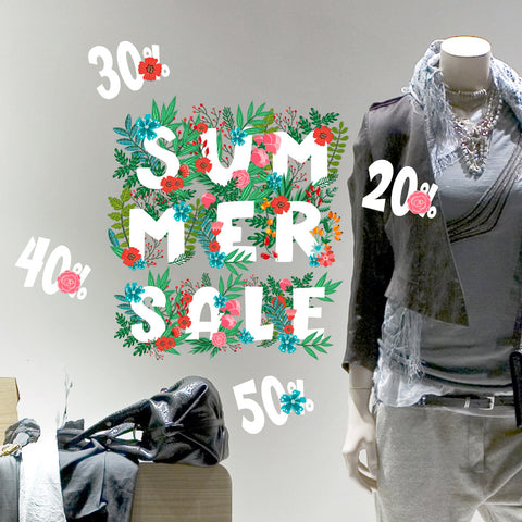 Jungle Summer Sale | Vetrofania