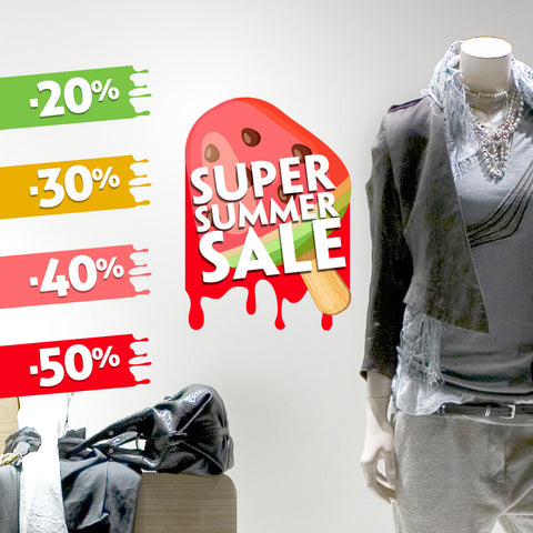 Super Summer Sale | Vetrofania