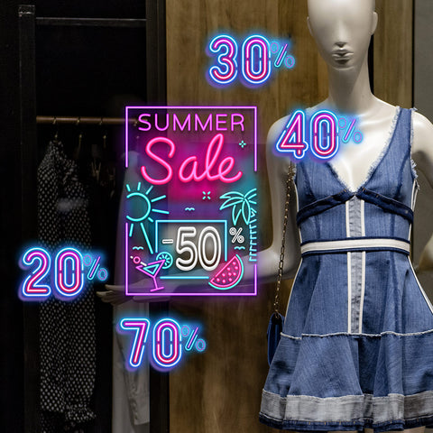 Party Summer Sale | Vetrofania
