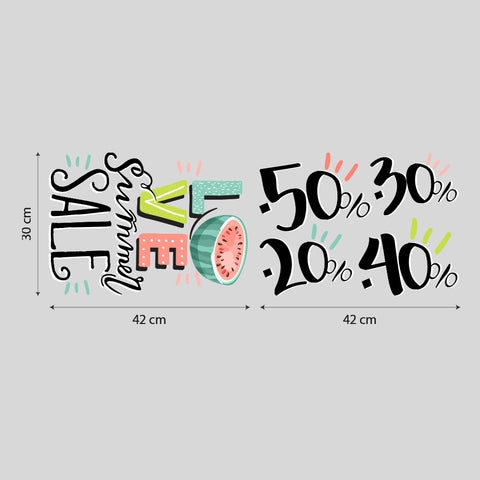 Pink Summer Sale | Vetrofania