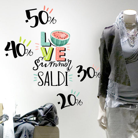 Pink Summer Sale | Vetrofania