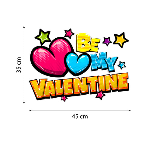 Be my Valentine | Vetrofania