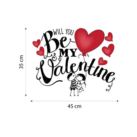 Be my Valentine | Vetrofania