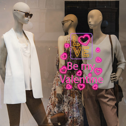 Love be my valentine | Vetrofania
