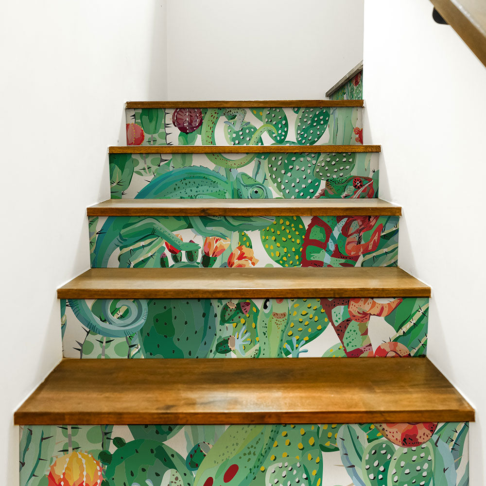 Tappetino Per Scale London Pro - 15 Pezzi Mezza Luna, Marrone, Antiscivolo E Facile Da Installare - 5