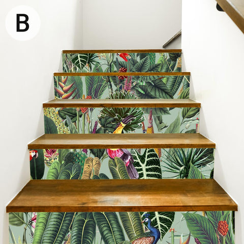 Adesivi per Scale Rain forest