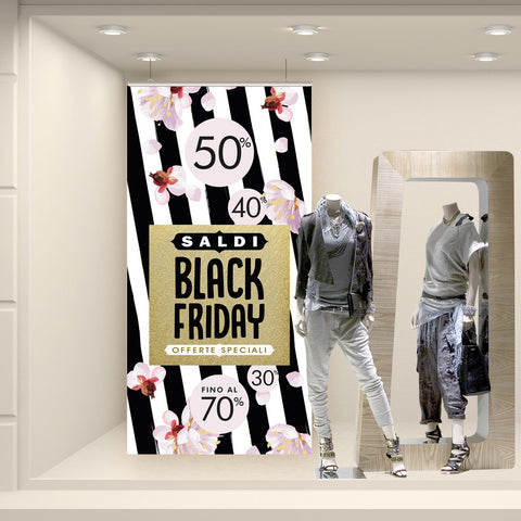 Fondale Fiori Black Friday