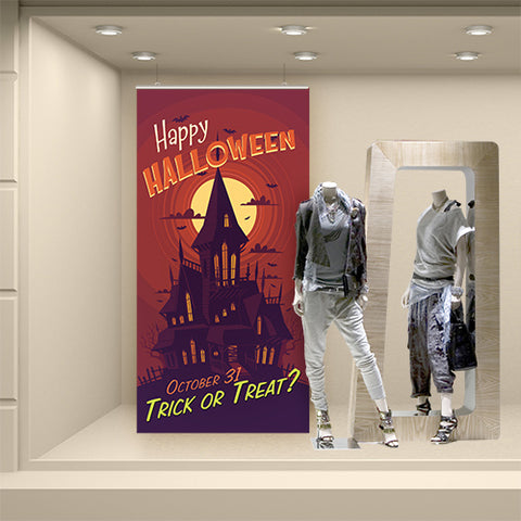 Fondale Halloween castle 2