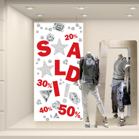 Fondale Saldi diamanti