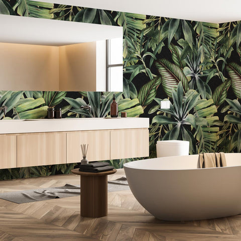 Carta da parati in Fibra di Vetro Costa Rica bagno 5