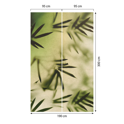 Carta da parati in Fibra di Vetro Bamboo