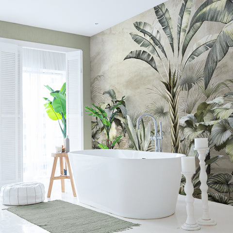 Carta da parati Sumatra - bagno