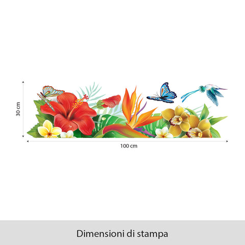Fascia farfalle | Vetrofania