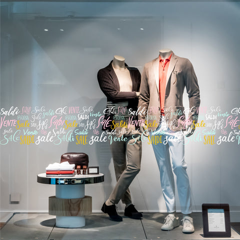 Fascia Saldi | Vetrofania