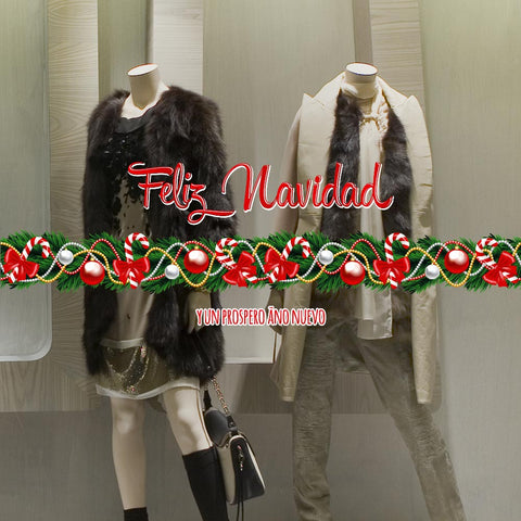 Festone di natale | Vetrofania