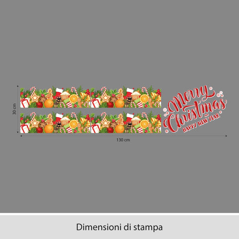 Doni di Natale | Vetrofania