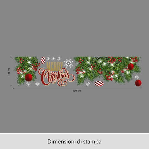 Christmas tree | Vetrofania