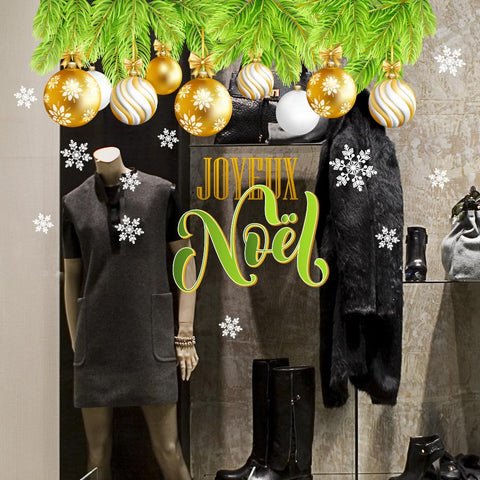 Christmas decoration | Vetrofania