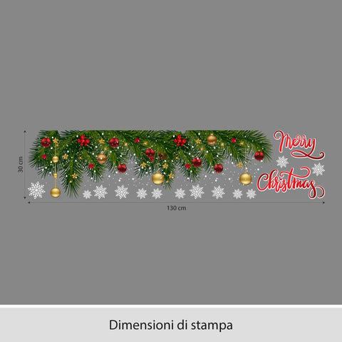 merry christmas band | Vetrofania