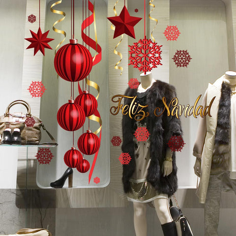Pendenti christmas | Vetrofania