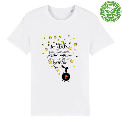 T-Shirt Bambini - Le stelle - Il Piccolo Principe
