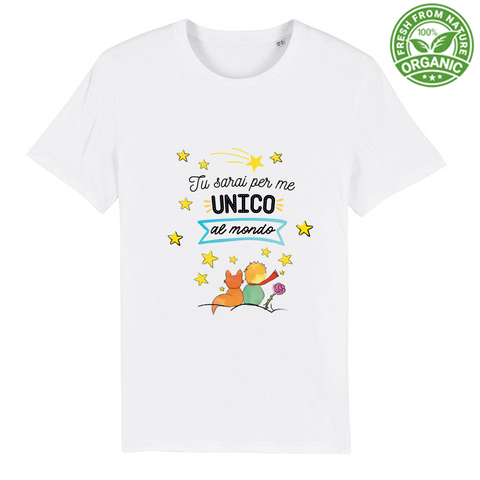 T-Shirt Bambini - Unico al mondo - Il Piccolo Principe