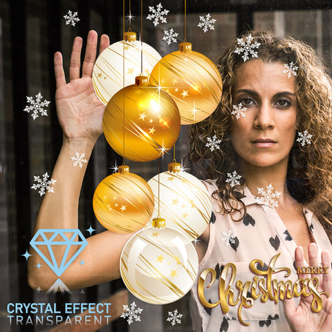 Gift Christmas turchese | Vetrofania