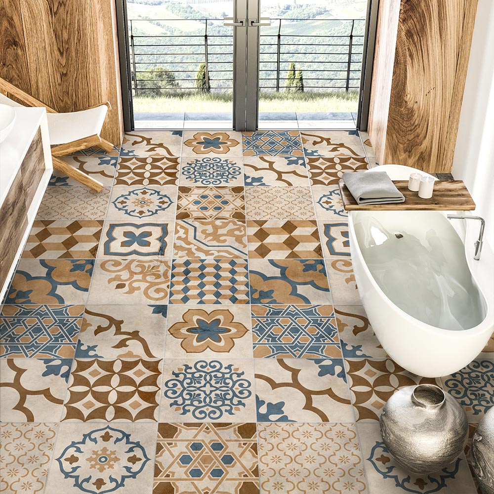 Pavimento Adesivo In PVC -5 Scatole Da 55 Piastrelle Viniliche Autoadesive - Marmo Nero - Ca. 5 - Foto 2