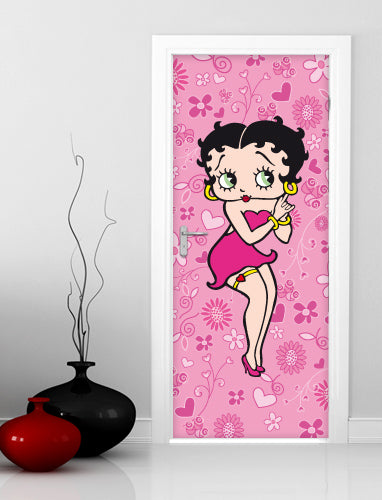 Porta Betty Boop Flowers