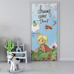Adesivi Decorativi Per Porte Interne - 2 Pezzi 95x210 Cm, In PVC Impermeabile, Autoadesivi, Per Soggiorno, Camera, Cucina