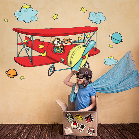 Il Piccolo Principe sull'aereo 1