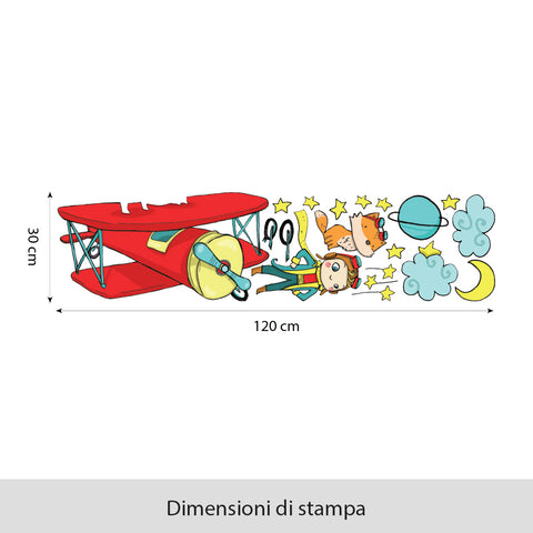 Il Piccolo Principe sull'aereo 2
