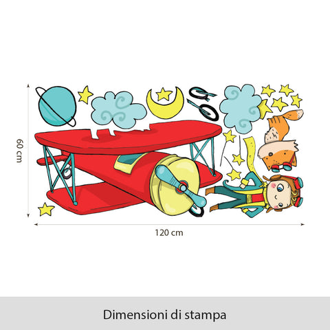 Il Piccolo Principe sull'aereo 2