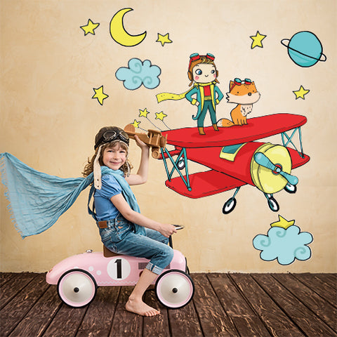 Il Piccolo Principe sull'aereo 2